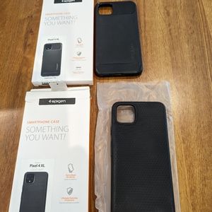 2 Spigen PIXEL 4 XL cases